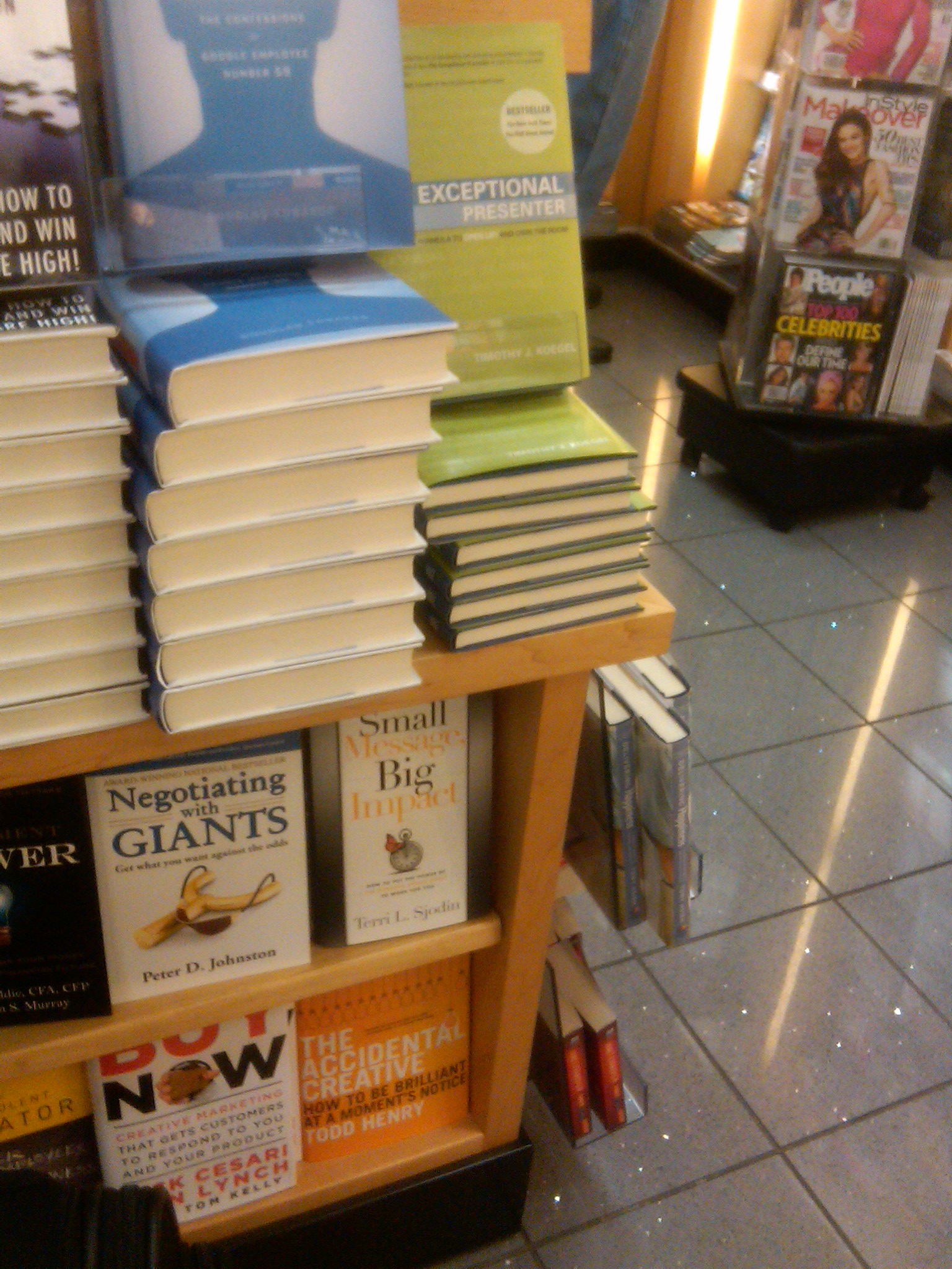"Small Message, Big Impact" at Hudson Bookstore