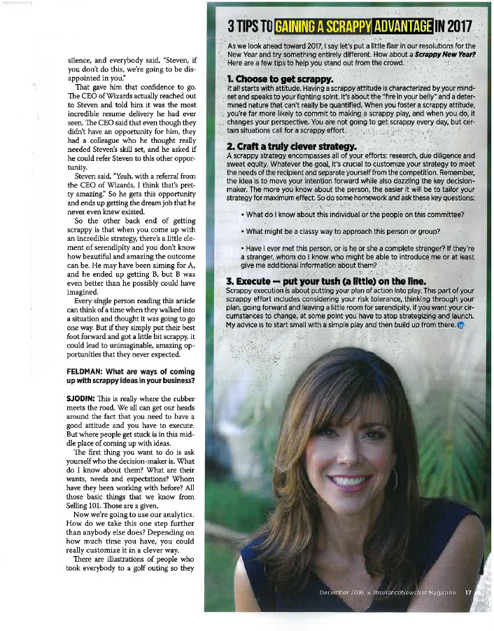 InsuranceNewsNet Magazine Article - Page 17